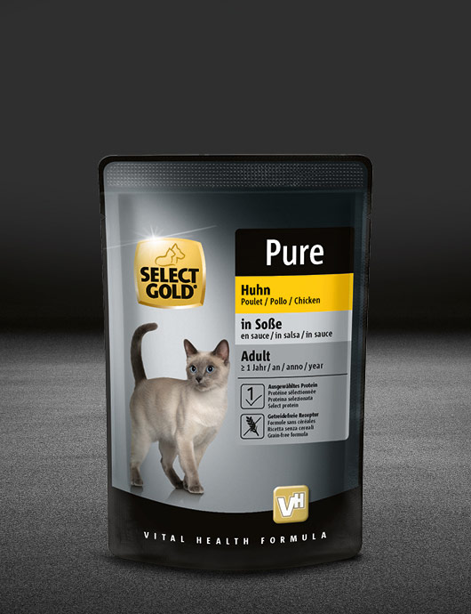 select gold pouch in so%C3%9Fe huhn pouch nass 530x890px